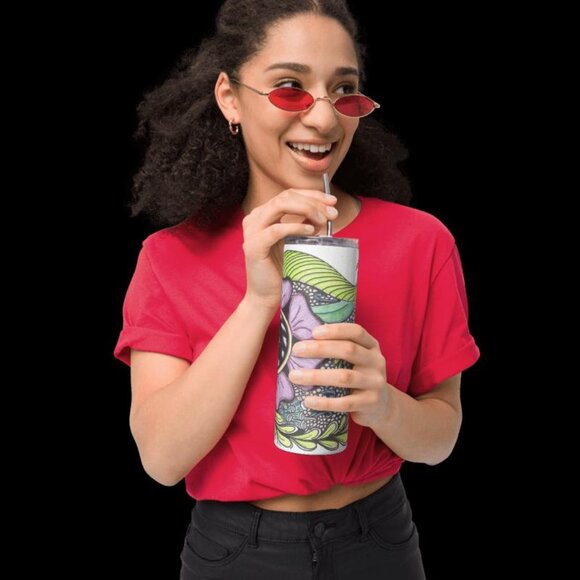 Lilura Tumbler by Momma Balisti - 20oz Stainless Steel Tumbler @MommaBalisti - Picture 3 of 4